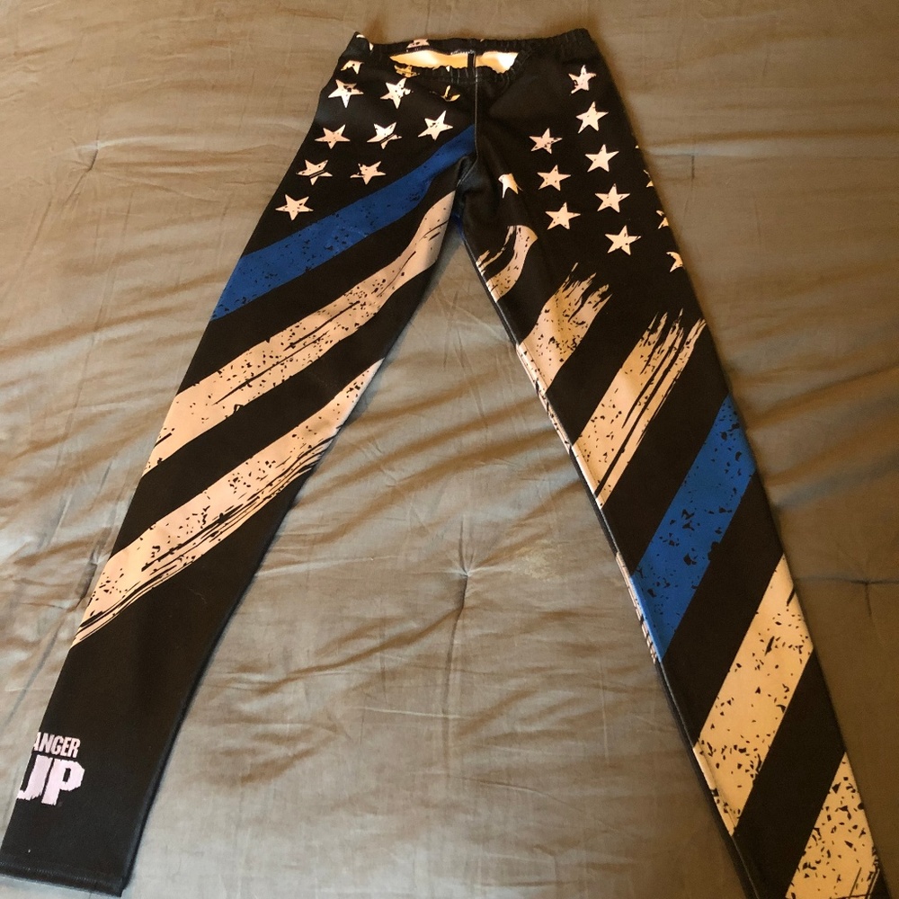 Thin Blue Line Leggings